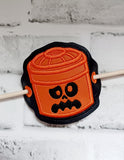 DIGITAL DOWNLOAD Halloween Bucket Hair Accessory Bun Cover BUNDLE 7 DESIGNS INCLUDED