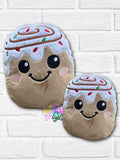 DIGITAL DOWNLOAD Applique Cinnamon Roll Plush 5 SIZES INCLUDED
