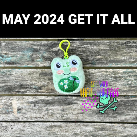 DIGITAL DOWNLOAD Lily The Froggy Squishy Key Chain