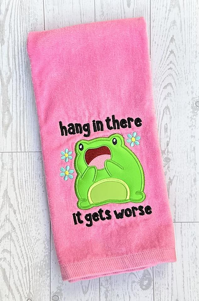 DIGITAL DOWNLOAD It Gets Worse Applique 4 SIZES INCLUDED