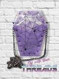 DIGITAL DOWNLOAD The Most Awesome ITH Rivet Coffin Bag Ever!!! 5 SIZES INCLUDED