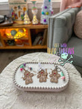 4x4 DIGITAL DOWNLOAD Gingerbread Bookmark Ornament