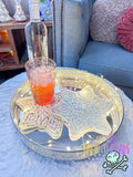 DIGITAL DOWNLOAD Snowflake Shaped Quilted Mug Rug Snack Mat Set 4 SIZES INCLUDED INCLUDES BOTH SATIN AND ENVELOPE FINISHES