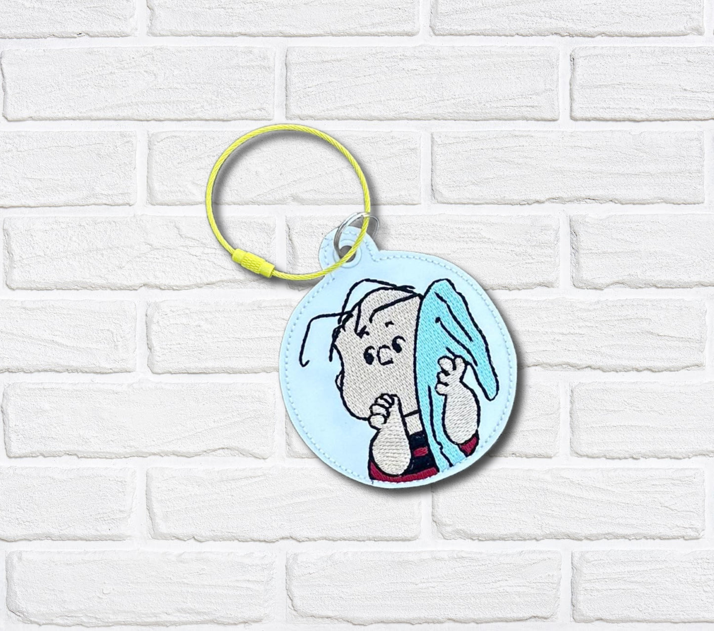 DIGITAL DOWNLOAD Linus Bag Tag Bookmark Ornament