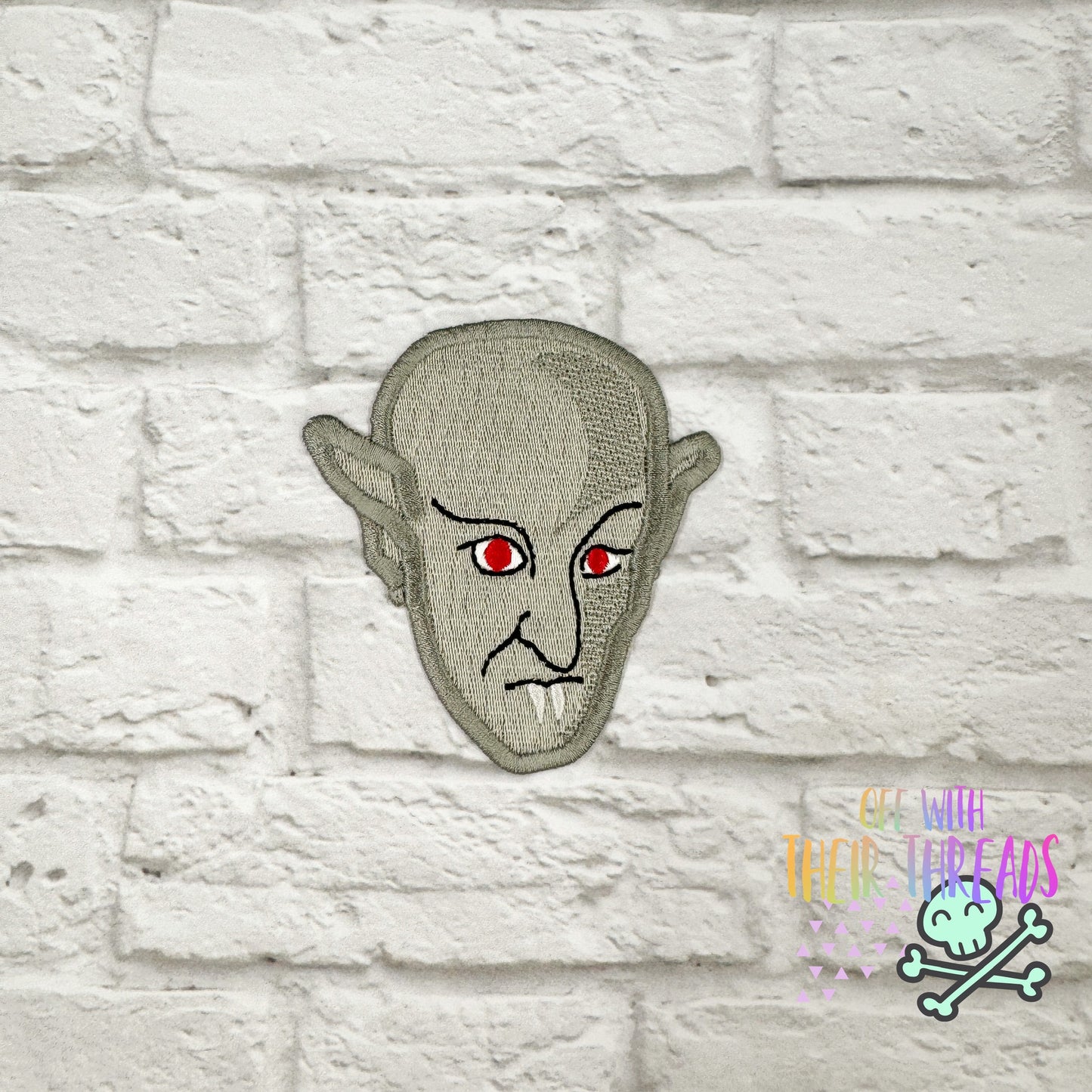 DIGITAL DOWNLOAD Nosferatu Patch 3 SIZES INCLUDED