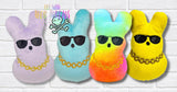DIGITAL DOWNLOAD Peepin' It Real Bunny Plushie Set 5 SIZES INCLUDED
