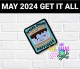 DIGITAL DOWNLOAD Spread S'more Happiness Patch 3 SIZES INCLUDED