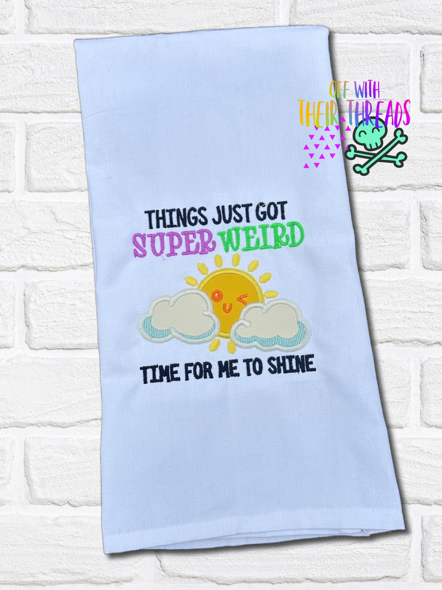 DIGITAL DOWNLOAD Time To Shine Applique 4 SIZES INCLUDED