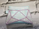 DIGITAL DOWNLOAD Shanna Clutch Applique Zipper Bag Lined and Unlined