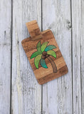 DIGITAL DOWNLOAD 4x4 Palm Tree Luggage Tag
