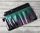 DIGITAL DOWNLOAD Naomi Original Fringe Clutch Applique Zipper Bag Lined and Unlined