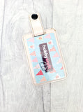 DIGITAL DOWNLOAD 4x4 Palm Tree Luggage Tag