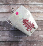 DIGITAL DOWNLOAD Chinese Take Out Box ITH Project and Charm Set 4 Sizes 6x10 and Up