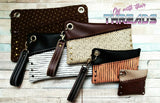 DIGITAL DOWNLOAD Unagi Asymmetrical Clutch Set 5 SIZES INCLUDED