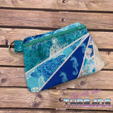 DIGITAL DOWNLOAD Alina Clutch Applique Zipper Bag Lined and Unlined