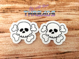 DIGITAL DOWNLOAD Skull and Crossbones Feltie