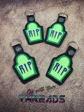DIGITAL DOWNLOAD Applique Gravestone Snap Tab