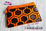 DIGITAL DOWNLOAD The Torrance Clutch Applique Zipper Bag Lined and Unlined