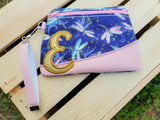 DIGITAL DOWNLOAD Letter E Clutch Applique Zipper Bag Lined and Unlined Alphabet