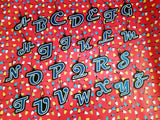 DIGITAL DOWNLOAD Applique Alphabet Ornament Bookmark Set 26 DESIGNS INCLUDED