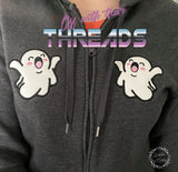 DIGITAL DOWNLOAD Applique Ghost 5 SIZES INCLUDED