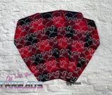 DIGITAL DOWNLOAD Coffin Shape Quilted Mug Rug Snack Mat Set 4 SIZES INCLUDED Coaster