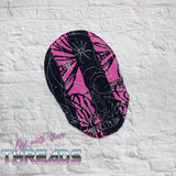 DIGITAL DOWNLOAD Quilted Skull Mug Rug 4 Sizes Included ENVELOPE AND TURN HOLE OPTIONS