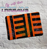 DIGITAL DOWNLOAD Quilted Vampire Skull Mug Rug 4 Sizes Included ENVELOPE AND TURN HOLE OPTIONS