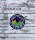 DIGITAL DOWNLOAD The Hill I Chose Patch 3 SIZES INCLUDED 2 OPTIONS INCLUDED