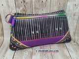 DIGITAL DOWNLOAD Applique Erika Clutch Zipper Bag Lined and Unlined