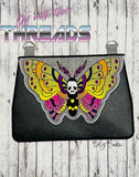DIGITAL DOWNLOAD Death Moth Envelope Clutch  Lined and Unlined