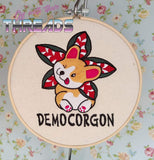 DIGITAL DOWNLOAD Democorgon 4 SIZES Corgi