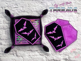 DIGITAL DOWNLOAD Coffin Reusable Makeup Pad and Applique Tray Set INCLUDES 2 SIZES