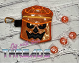 DIGITAL DOWNLOAD 7x10 Applique Boo Bucket Zipper Bag Set 3 Designs