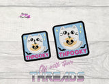 DIGITAL DOWNLOAD Spooky Kitty Patch 3 SIZES INCLUDED 2 OPTIONS