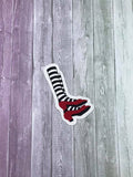 4x4 DIGITAL DOWNLOAD Witch's Feet Bookmark