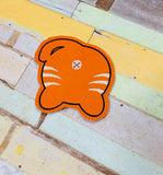 DIGITAL DOWNLOAD 4x4 Cat Booty Coaster Set 4 Versions