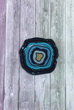 DIGITAL DOWNLOAD 4x4 Applique Geode Coaster