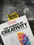 5x7 DIGITAL DOWNLOAD Kitty Says Hi Bookmark