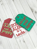 DIGITAL DOWNLOAD 4x4 Gift Tag Trio