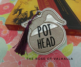 4x4 DIGITAL DOWNLOAD Coffee Pot Head Bookmark Ornament