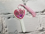 4x4 DIGITAL DOWNLOAD You Suck Lollipop Bookmark Ornament Optional Applique