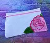 DIGITAL DOWNLOAD Jozel Clutch Applique Zippered Bag Lined and Unlined