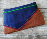 DIGITAL DOWNLOAD Check Yo Self Clutch Applique Zipper Bag Lined and Unlined