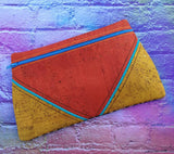 DIGITAL DOWNLOAD King Pin Clutch Applique Zipper Bag Lined and Unlined