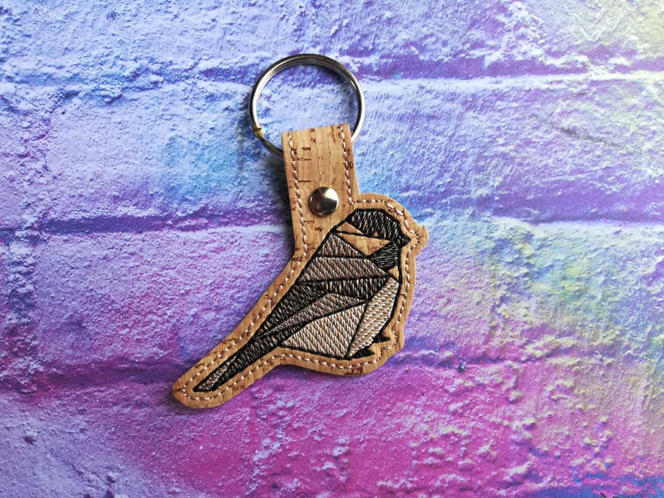 DIGITAL DOWNLOAD Geometric Song Bird Snap Tab