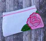 DIGITAL DOWNLOAD Jozel Clutch Applique Zippered Bag Lined and Unlined