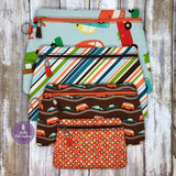 DIGITAL DOWNLOAD BLANK Clutch Zipper Bag Set Lined and Unlined