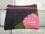 DIGITAL DOWNLOAD Jozel Clutch Applique Zippered Bag Lined and Unlined
