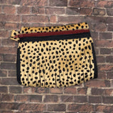 DIGITAL DOWNLOAD Naomi Original Fringe Clutch Applique Zipper Bag Lined and Unlined